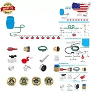 Stainless Steel Automatic Chicken Waterer System - Leak-Resistant & Reliable
