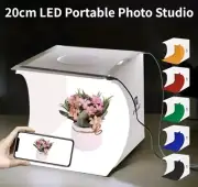 Mini Studio Photo Box, PULUZ 20Cm Portable Studio, 6 Fabric Colour Backgrounds.