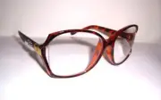 1.00 READING GLASSES TORTOISE BROWN designer 100 Oversized