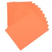 50Pack EVA Foam Sheets Orange 7.8"x5.9" 2mm Foam Sheets for Crafts Projects