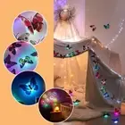 1/12pcs Luminous Wall Sticker 3D Butterfly-Glow In Decor Decal DIY The Dark K1N7