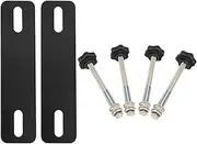Traction Board Mounting Kit, 8.27x3.15x1.77in Safety Traction Board Mount Pins, Traction Board Anti-Rust Mount Pins, Safety Theftproof Mounting Security Kit for Enthusiasts Professionals Beginners