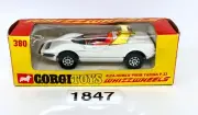 Vintage Corgi 380 Alfa-Romeo Pinin Farina P33 WhizzWheels NEVER REMOVED From Box