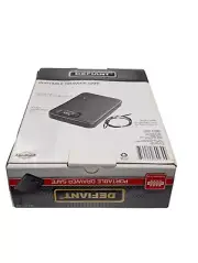 Defiant Portable Drawer Safe With 3-Digit Combination Lock & Steel Cable