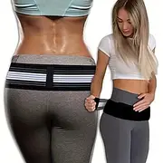 Sacroiliac SI Joint Hip Belt, Breathable Low Back Support For Men And Women, Hip Braces Pelvic Support Belt For Sciatica Pelvis Lumbar Pain Relief