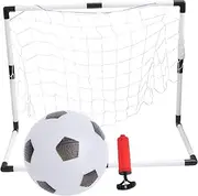 SUPVOX 1 Set Goal Kid Football Nets Kid Soccer Ball Soccer Ball Assembly Soccer Gate Soccer Net Soccer Gate for Portable Soccer Net Plastic White