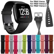 For Fitbit Versa 2 Replacement Silicone Wrist Strap Wristband Sports Watch Band