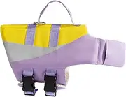 Swimming Jacket for Dogs – Swimming Jacket with Integrated Safety for Pets – Adjustable Floating Jacket Fashion Puppies Swimming Pool Pets Outdoor