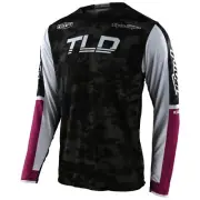 Troy Lee Designs GP AIR Jersey TLD MX Motocross - Camo Black Glo Green 3DAY SHIP