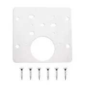 Hinge Repair Plate Rust Resistant Steel Furniture Cupboard Repair Mount Tool