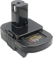 Adapter For Black & Decker/Stanley/Porter Cable 18V Lithium-Ion Battery Adaptor Converter To Ryobi