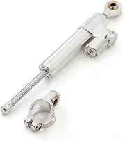Motorcycle Handlebar Steering Damper for Kawa&saki for Ninja ZX-10R ZX10R ZX 10R 2004 2005 Motorcycle Adjustable Steering Stabilizer Damper Bracket Mount Kit(1093)