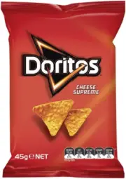Cheese Supreme Corn Chips 18 X 45 G