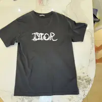 在飛比找PopChill優惠-[二手] Dior 黑色短T恤