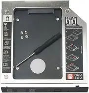 Lyaciomn SATA Second Hard Drive SSD Hard Drive As Shown All Aluminum Ultra Slim Optical Bay