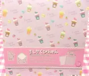 Sweets Drink Square Letter Memo Pad / Japan DAISO Stationery