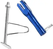Motorcycle Kickstand Replacement for Electric Scooters Durable Metal Side Stand Ensures Stability and Aesthetic Appeal for Enhanced Riding Experience