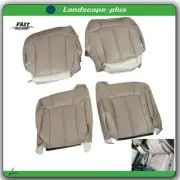 Fit For 2003-2006 Chevy Tahoe GMC Yukon Seat Cover Light Tan Front Leather New
