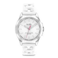 在飛比找樂天市場購物網優惠-COACH 時尚矽膠腕錶 34mm 女錶 手錶 腕錶 145