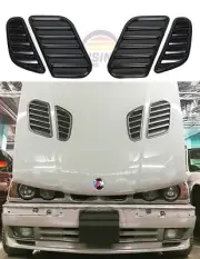Hood Vents for BMW 5 e34 1988 - 1995 Bonnet Gills Vorsteiner style M5 GTR