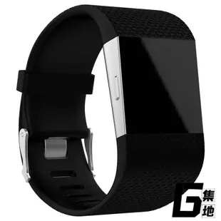 適用於fitbit surge原裝矽膠錶帶智能手環替換腕帶工廠G集地