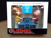 LIONEL CHARLIE BROWN AND LUCY 'O' & 027 GAUGE OPERATING HAND CAR