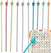 Bonsicoky 10 Pack Finger Pointers for Classroom - Fun Classroom Reading Tools - Engaging Finger Pointer Sticks for Teachers and Students - Macaron