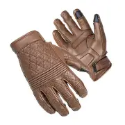 Cortech Scrapper Brown Perforated Leather Men's Motorcycle Gloves