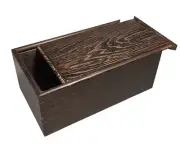 Natural Wenge Wood Cremation Urns Pet Ashes Dog Cat Memoria Keepsake Box