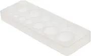 Hohopeti Epoxy Mold Multi Round Time Resin Molding for Home Craft Mirror Polishing Model Small Size Easy to Demold