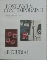 ARTCURIAL POST-WAR & CONTEMPORAIN II CONTEMPORARY ART CATALOG PARIS 5 JUNE 2019