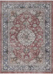 Bordura Vintage Overlea Salmon / Blue Rug