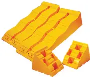 Caravan RV 3 step levelling ramps & chocks set with bag TS-570SET suit motorhome