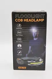 COB floodlight LED Motion Sensor Headlamp USB Rechargeable Torch Headlight