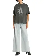 [Sass & Bide] Pantheon Tee in Warm Charcoal