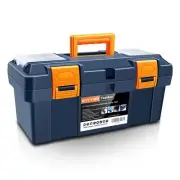 16.5-inch Tool Box with Removable Tray, Small Parts Box On The Lid is Removab...