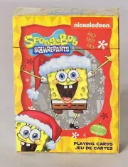 ***Spongebob Square Pants Christmas Playing Cards (52 Cards + Jokers)***