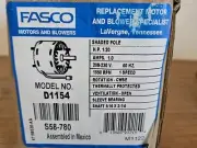 Fasco D1154 Motor, 1/20 Hp, Oem Replacement Brand: Kramer/Trenton Replacement