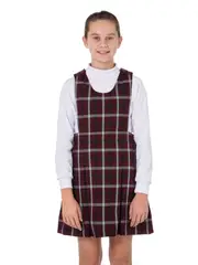 Jnr Maroon/White Winter Tunic
