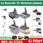 Battery Adapter Converter for Makita Milwaukee Dewalt 18V to for Dyson V6/V7/V8