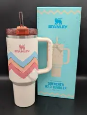 NEW Stanley Quencher H2.0 FlowState Tumbler 40 OZ Cream Egg-cellence IN HAND