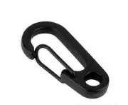 5pcs EDC Spring Paracord Cord Buckle Clasp Buckle Snap Hook Carabiner Keyring