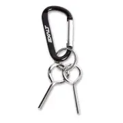 Exalt Paintball Chrono Hex Allen Keys Set with Carabiner - 1/8" & 5/32"