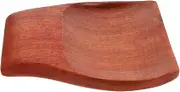 LAPYAPPE Wooden Spoon Rest Smooth Scoop Support for Kitchen Utensils Rustic Dining Table Holder Easy to Clean Practical Design Prevents Rolling Mess