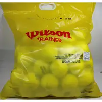 在飛比找蝦皮購物優惠-特價 WILSON TRAINER 網球無壓練習球 60顆/