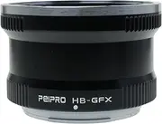 [PEIPRO] HB-GFX Lens Mount Adapter Compatible with Hasselblad V Mount Lens to Fujifilm GFX50R GFX50S GFX50SII GFX100 GFX100S Medium Format Camera