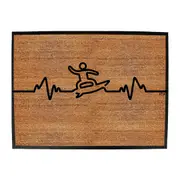 Surf Pulse - Funny Novelty Doormat Man Cave Floor mat