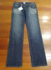 BNWT Vintage SASS & BIDE "Smalltalk" Low Rise Straight Leg Jeans - Size 8