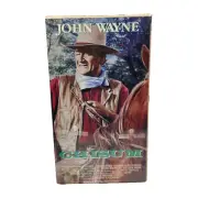 CHISUM 1991 VHS Warner Home Video John Wayne 1970 Watermarks New Sealed
