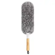 Lint Free Microfiber Duster, Washable and Reusable Duster with Bamboo Handle ...